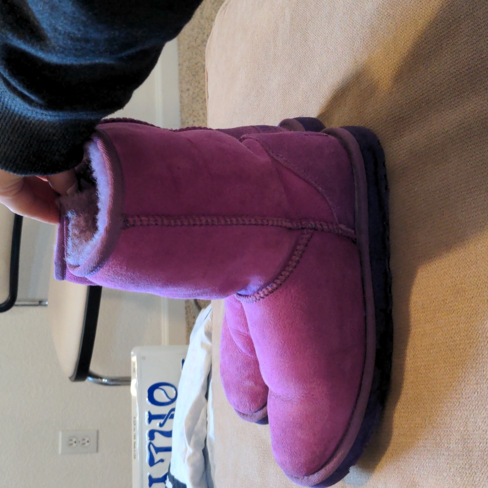 Purple ugg boots